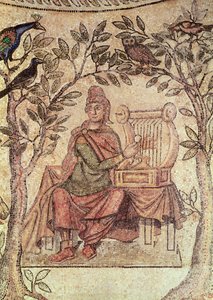 Hayvanları büyüleyen Orpheus